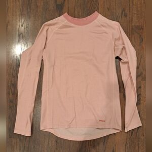 Patagonia Kids' Light Pink Base Layer Shirt